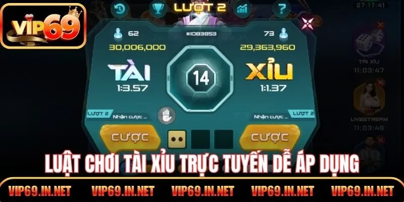 Luật chơi tài xỉu trực tuyến dễ áp dụng cho người mới